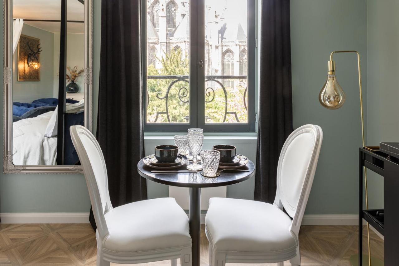 2 Appt Medielounge Ou Medieold, Parking Vue Magnifique Par Beds76 Rouen Luaran gambar